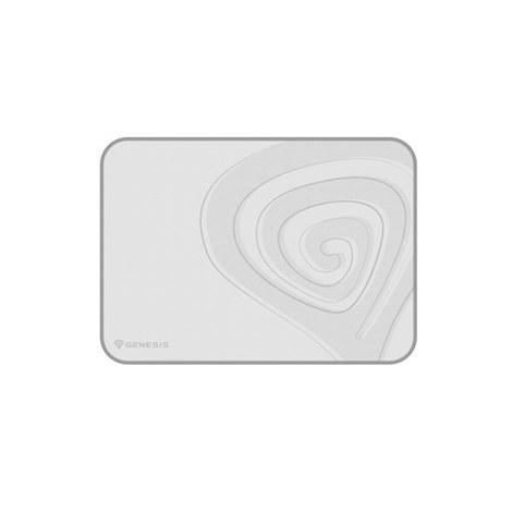 Genesis | Mouse Pad | Carbon 400 M Logo | 250 x 350 x 3 mm | Gray/White - 2
